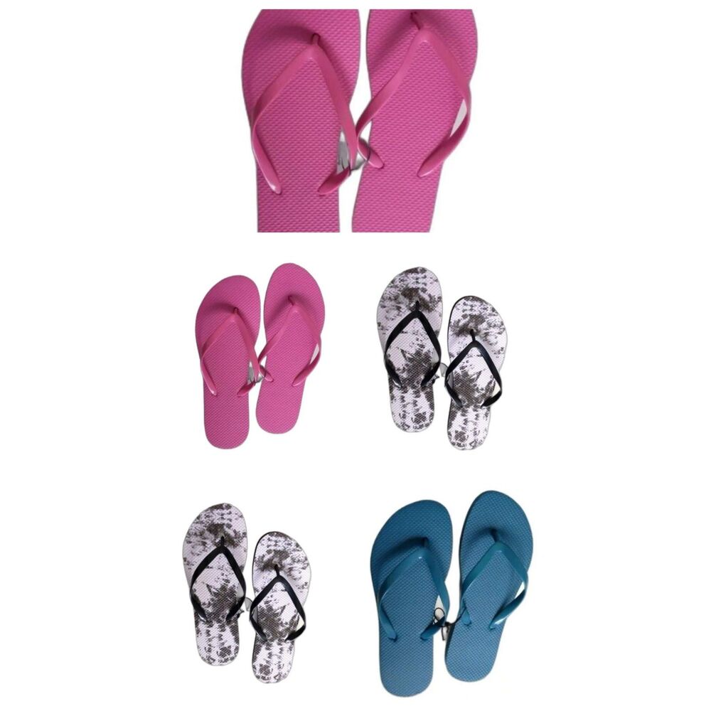 West Loop Women's NEW M & L size Flip Flops (5 Pair Reseller Bundle)